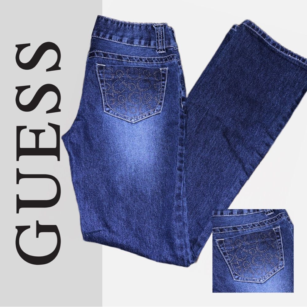 Guess‎ Women’s “G” Studded Pocket Jeans - Size 27